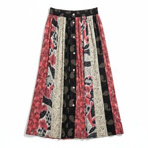 Carole Little Skirt 14 Vintage Broomstick 90s